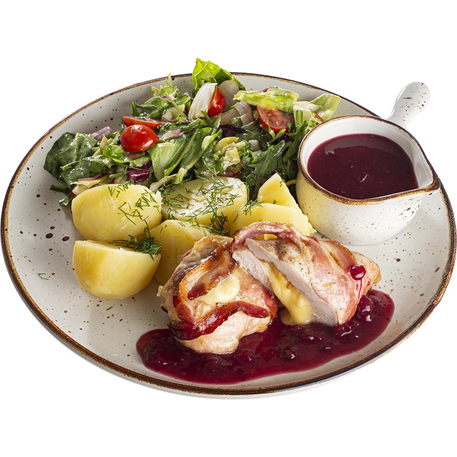 Filet z kurczaka nadziewany oscypkiem